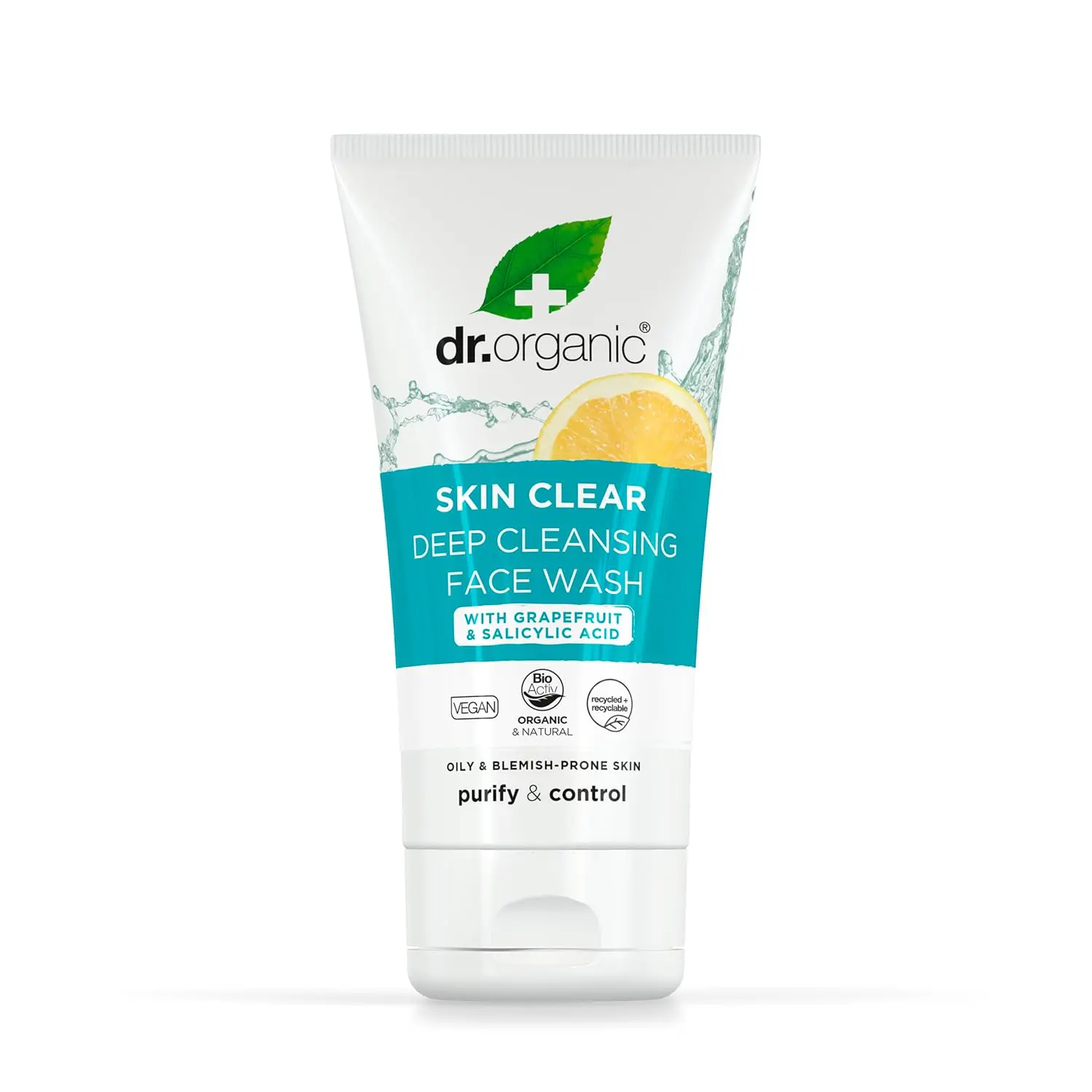 Dr Organic Skin Clear Deep Pore Cleansing Face Wash 125ml