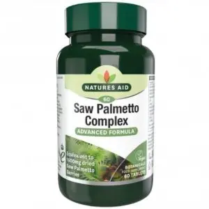 Natures Aid Saw Palmetto Complex Tablets  60s