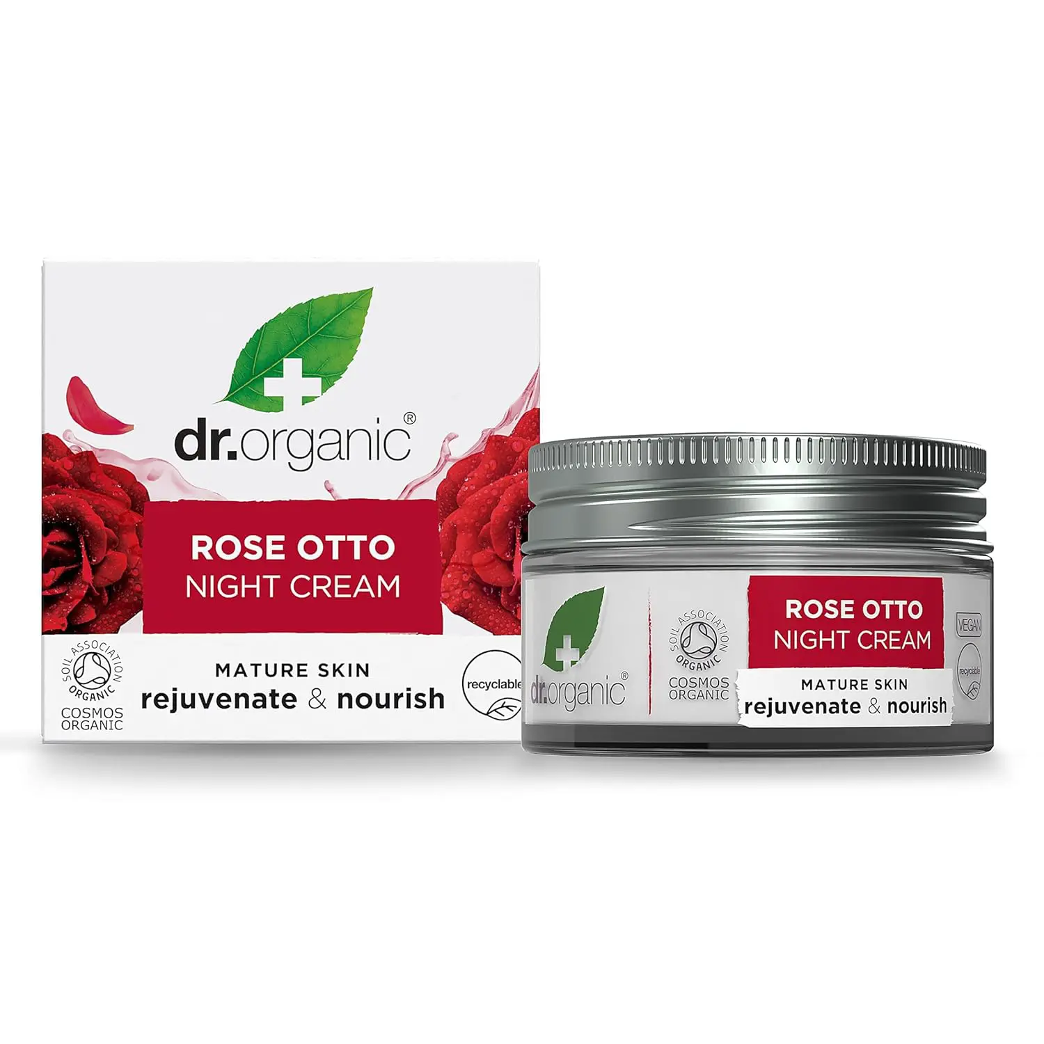 Dr Organic Rose Night Cream 50Ml