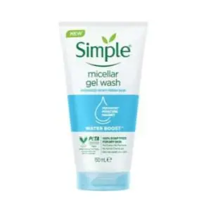 Simple Water Boost Micellar Facial Gel Wash 150Ml