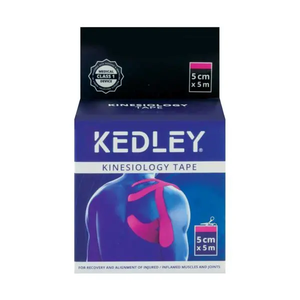 Kedley Kinesiology Tape -Pink (5Cm X 5M)