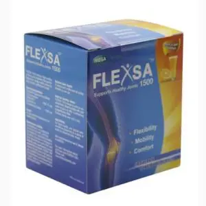 Flexsa Glucosamine Sulphate 1500Mg Sachets 14S orange