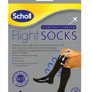 Scholl Flight Socks Size 6.5-9