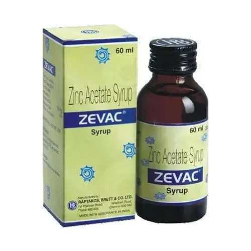 Zevac Syrup 60Ml