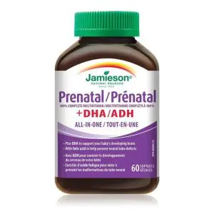 Jamieson Prenatal 100% + Dha Soft Gels 60S