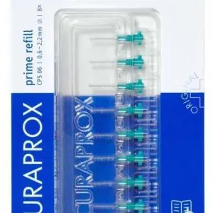 Curaprox Prime Refill Cps 06 Interdental Brushes - Dark Green