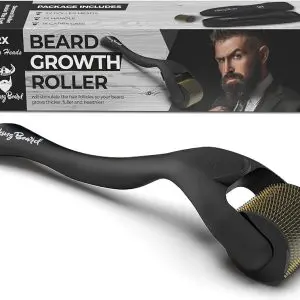 Goatee Beard Growth Roller With 0.3Mm Titanium Needles