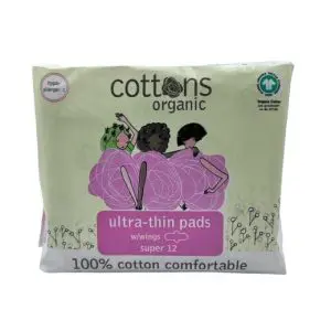 Cottons Organic Ultra Thin Super 12S