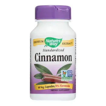 Natures Way Cinnamon Vegan Capsules 60S