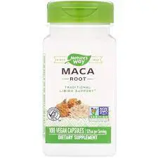 Natures Way Maca Root 525Mg Capsules 100S