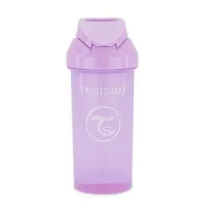 Twistshake Straw Cup 360Ml 6+M Pastel Purple