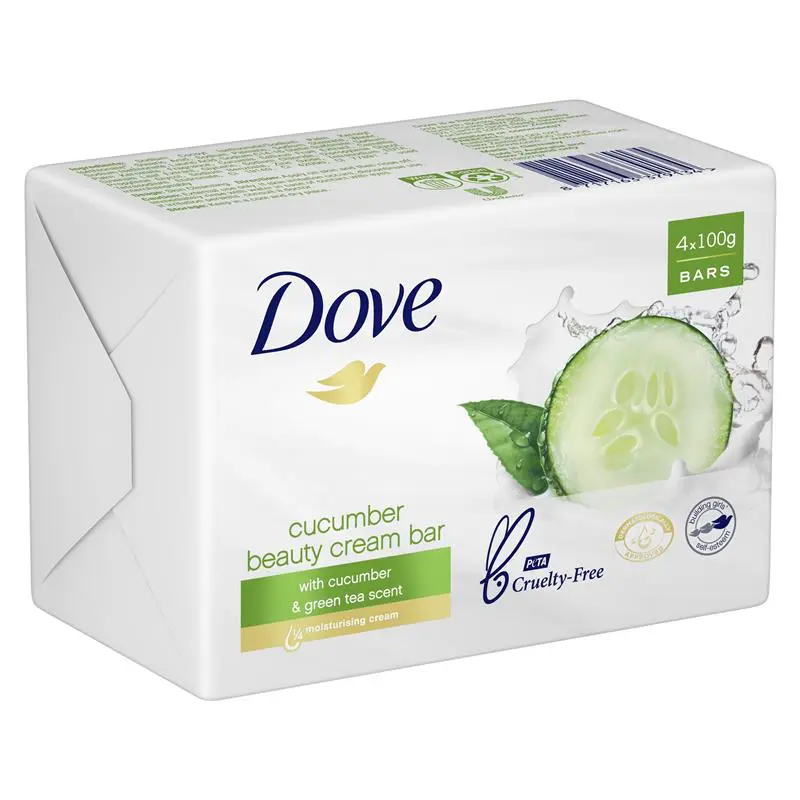 Dove Soap Cucumber & Green Tea (Refreshing) 6X90G