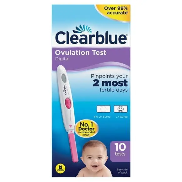 Clearblue Advanced Digital Ovulation Test 10S