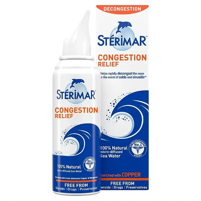 Sterimar Congestion Relief (Copper) 100Ml