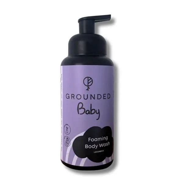 Grounded Baby Foaming Body Wash -  Lavender 500Ml