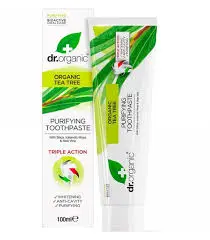 Dr Organic Tea Tree Toothpaste 100Ml