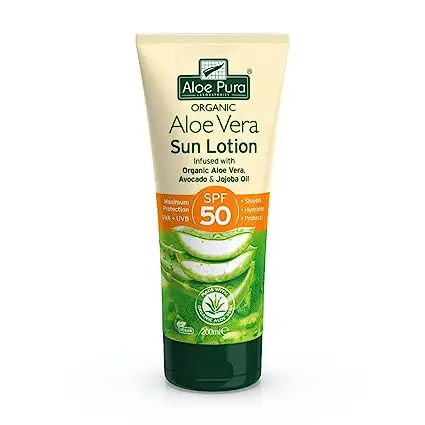 Aloe Pura Aloe Vera Sun Lotion Spf50 200Ml