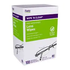 Wipe N' Clear Premoistened Lens Wipe 20S