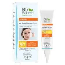 Bio Balance Aknsun  Mattifying Face Aqua Spf50+