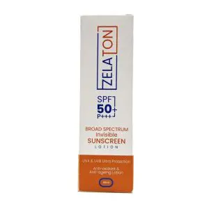 Zelaton Spf50 Sunscreen Lotion 60Ml