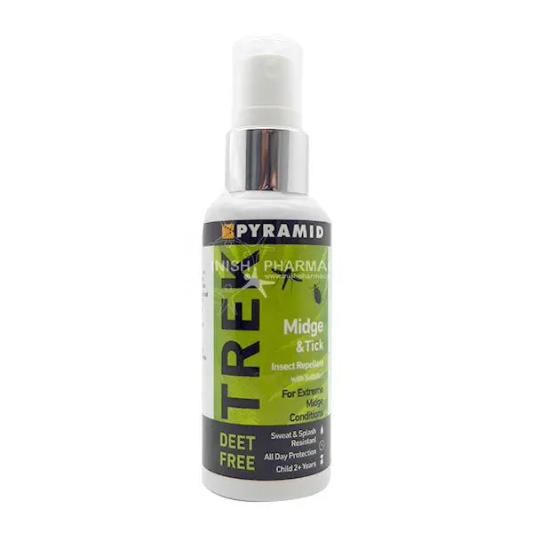 Trek - Midge & Tick Spray Deet Free 60Ml