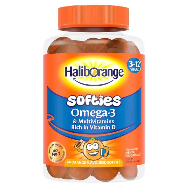 Haliborange Omega-3 Chewy Orange 60S