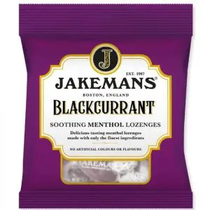 Jakemans Soothing Menthol Lozenges Blackcurrant