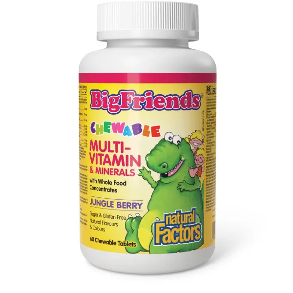 Natural Factors Kids Chewable Multivitamin 60'S