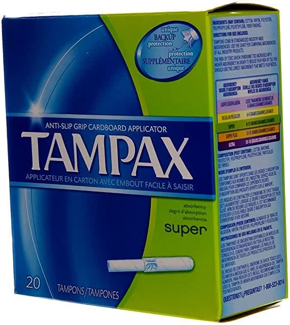 Tampax Tampons Original 20S Super - Kenya